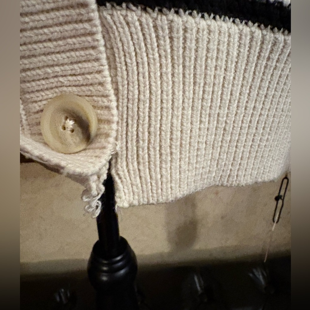 Sincerely Jules Striped Button Front Cardigan NWT - image 5